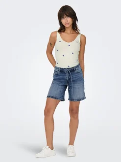 JDY Lullu Tie Shorts, , S-Dame Shorts