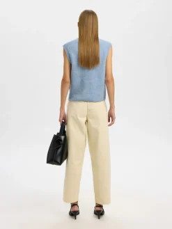 Selected Women Lulu Button Vest, , S-Dame Veste