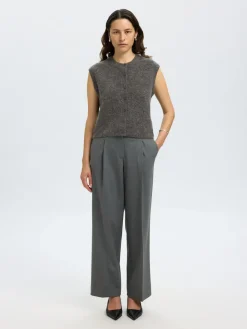 Online Lulu Button Vest, , XS Dame Veste
