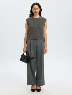 Online Lulu Button Vest, , XS Dame Veste