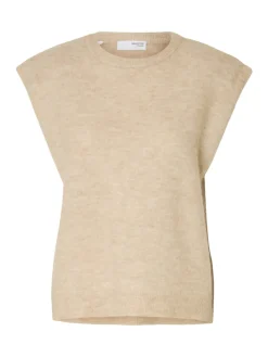 New Lulu Knit Vest, , L Dame Veste
