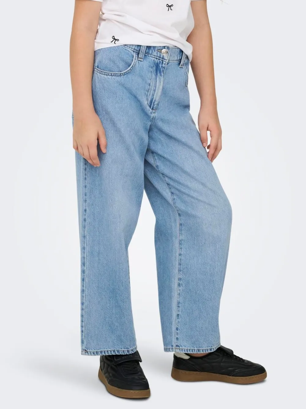 Sale Lumi Wide Denim Pimbox Jeans, , 164 cm Børn Jeans