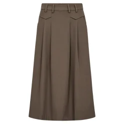 New LunaCC Pocket Pleat Nederdel, , S Dame Nederdele