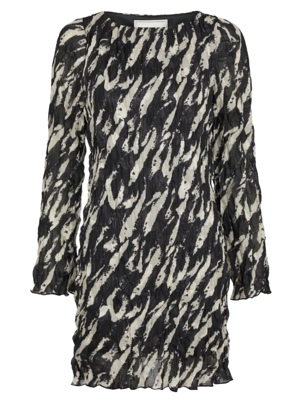 Online Luni Distressed Zebra Kjole, , 38 Dame Kjoler