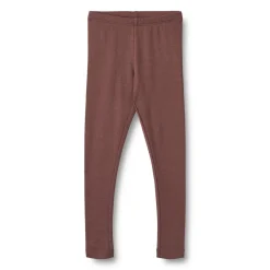 Maddy Rib Leggings, , 98 cm Børn Bukser & Leggings