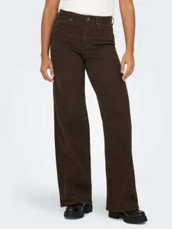 ONLY Madison Blush Wide Jeans, , M/L32-Dame Jeans