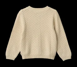 New Magnella Strik Cardigan, , 128 cm Børn Cardigans