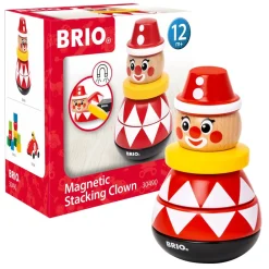BRIO Magnetisk Stableklovn-Børn Legetøjsfigurer & Klodser|Babylegetøj