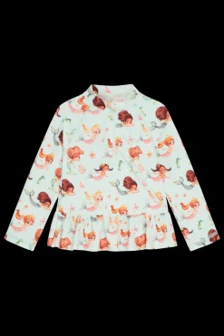 Hust & Claire Maiak Badebluse, , 86-92 cm-Børn Badetøj