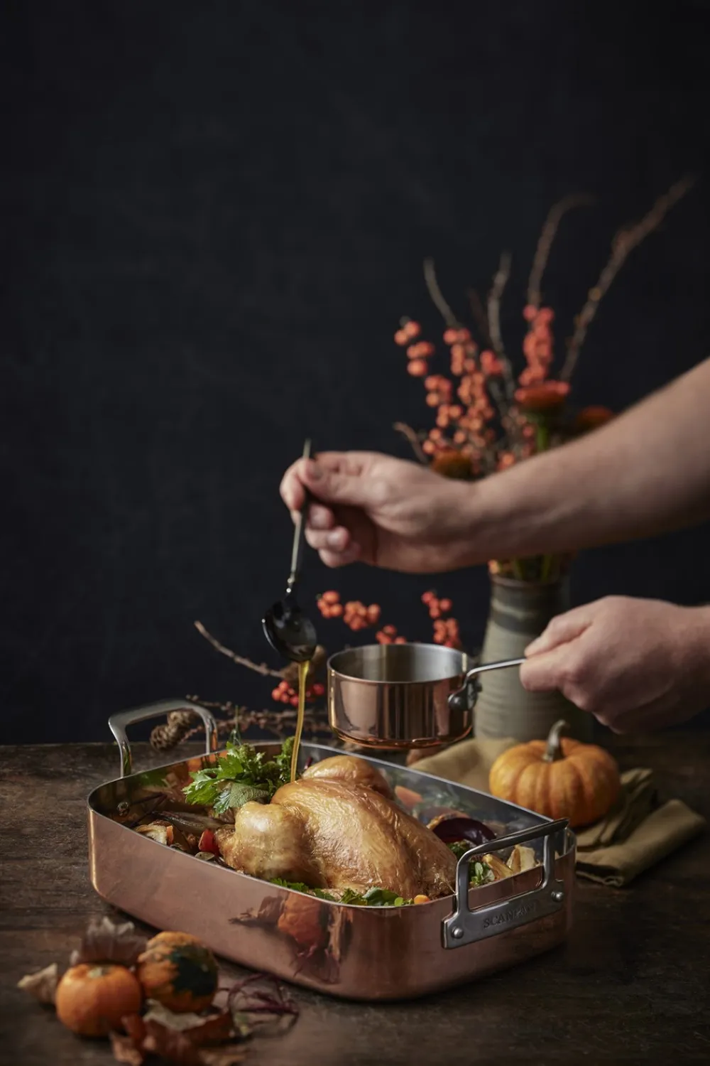 SCANPAN Maitre D' Bradepande, 24x35 cm- Bagning