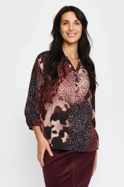 Maja Bluse, , L Dame Bluser & Skjorter
