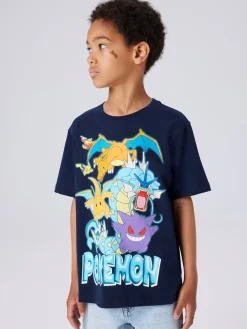 Name It Majo Pokemon T-shirt, , 122-128 cm-Børn T-Shirts & Toppe