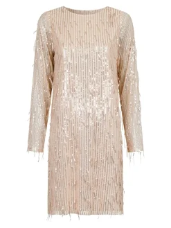Neo Noir Maline Sequins Kjole, , 34-Dame Kjoler