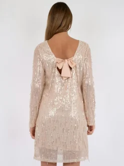 Neo Noir Maline Sequins Kjole, , 34-Dame Kjoler