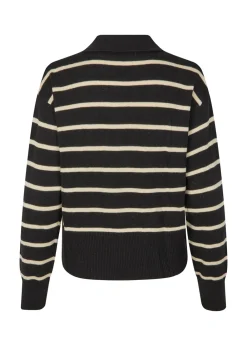 Modström MalvaMD Stripe Polo, , M-Dame T-Shirts & Toppe
