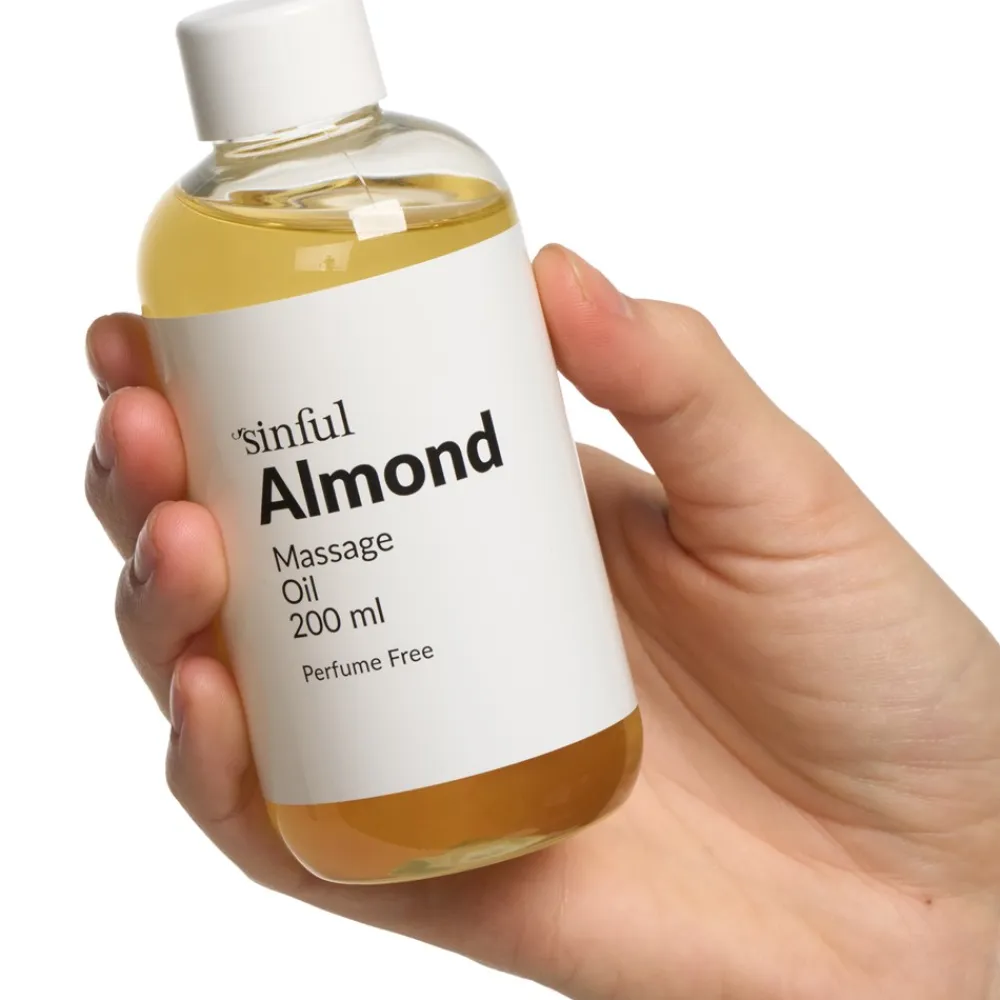 Discount Mandel Massageolie, 200 ml Glidecreme & Kondomer