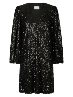 Neo Noir Manni Sequins Kjole, , 36-Dame Kjoler