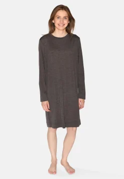 CCDK Marcia Langærmet Natkjole, , S-Dame Loungewear