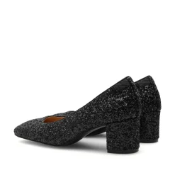 Woden Marie Low Glitter Pumps, , 38-Dame Højhælede Sko
