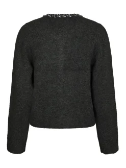 Neo Noir Marie Stone Knit Cardigan, , 38-Dame Cardigans|Strik & Sweatshirts