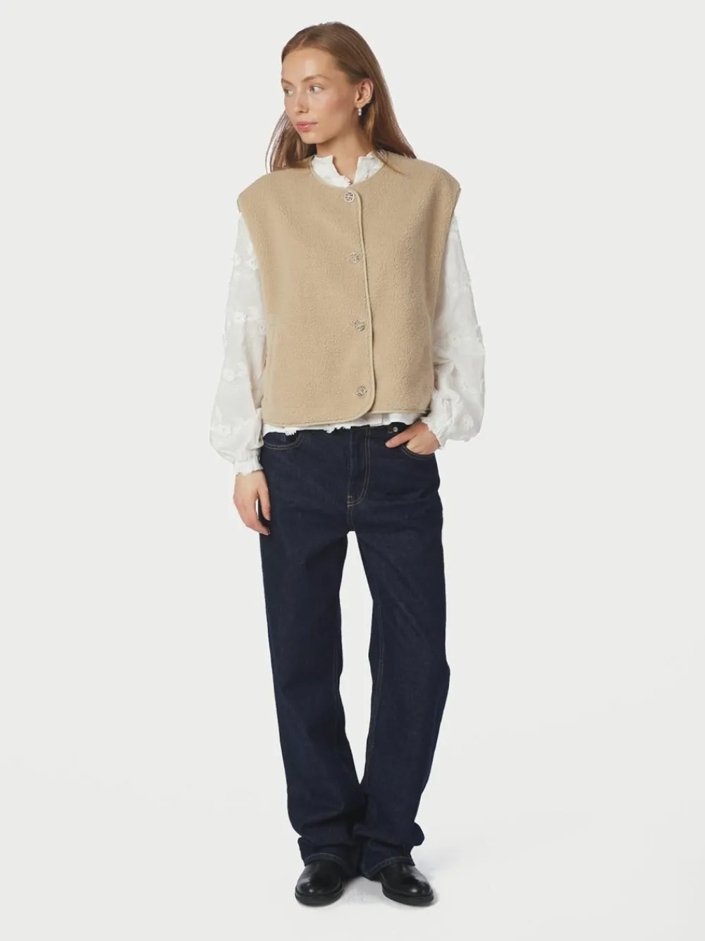 Best Mariko Teddy Vest, , 42 Dame Veste