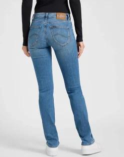 Lee Marion Straight Jeans, , W28/L31-Dame Jeans