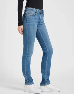 Lee Marion Straight Jeans, , W28/L31-Dame Jeans
