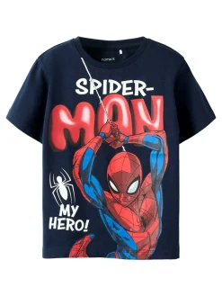 Name It Marvin Spider T-shirt, , 110 cm-Børn T-Shirts & Toppe