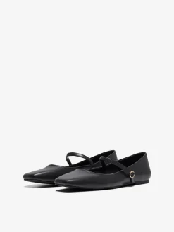 ONLY Mary Jane Ballerinasko, , 38-Dame Flade Sko|Ballerinaer