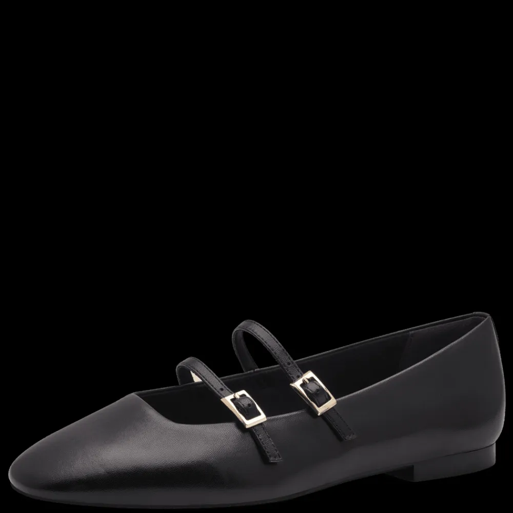 Tamaris Mary Jane Ballerinasko, , 41-Dame Flade Sko|Ballerinaer