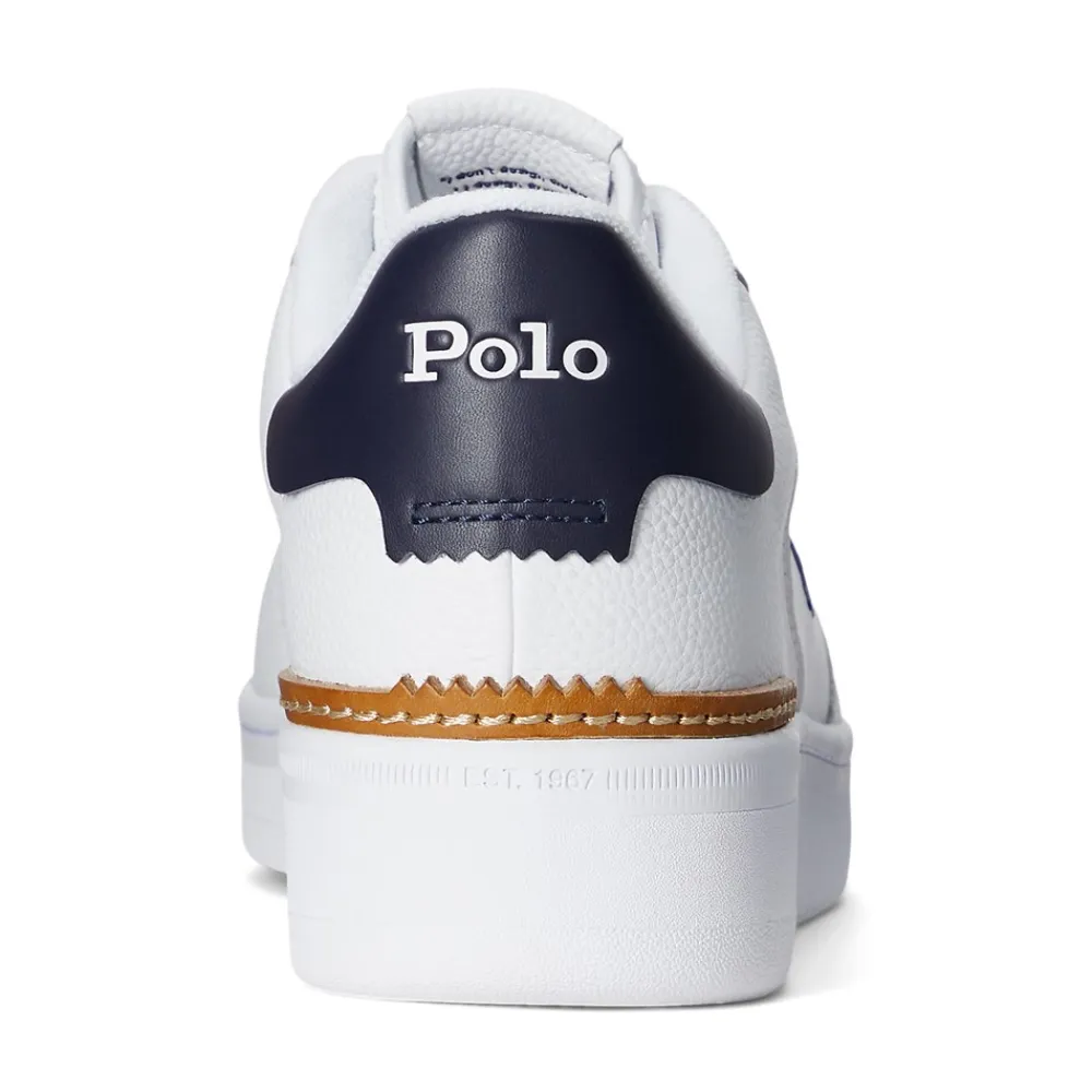 Ralph Lauren Masters Court Leather Sneakers, , 45- Sneakers