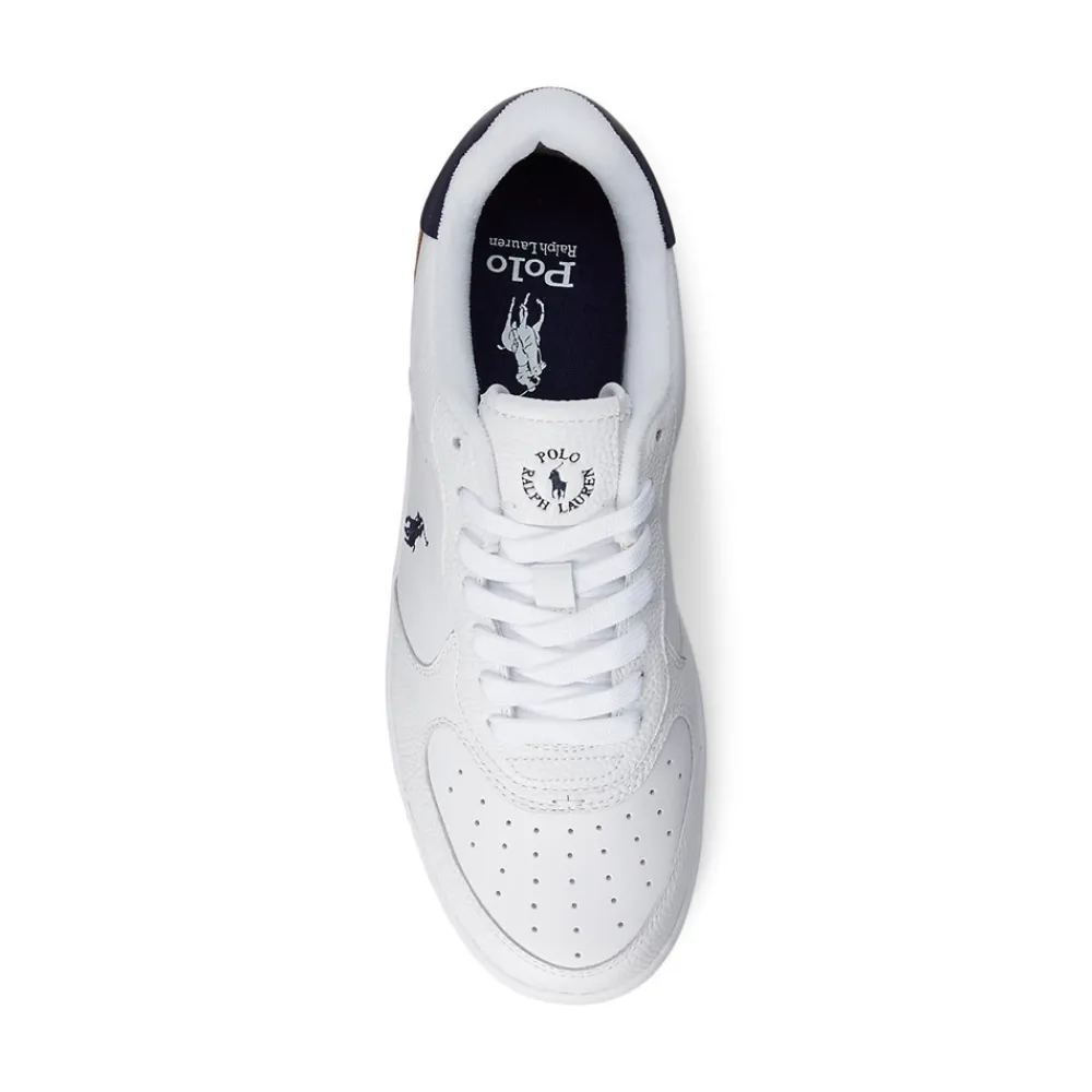 Ralph Lauren Masters Court Leather Sneakers, , 45- Sneakers