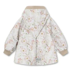MINI A TURE MATWai Fleeceforet Printet Forårsjakke, , 104 cm-Børn Overtøj