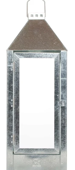A2 Living Maxi Lanterne, Galvaniseret, 22,5x60x22,5 cm- Lanterner & Lyskæder