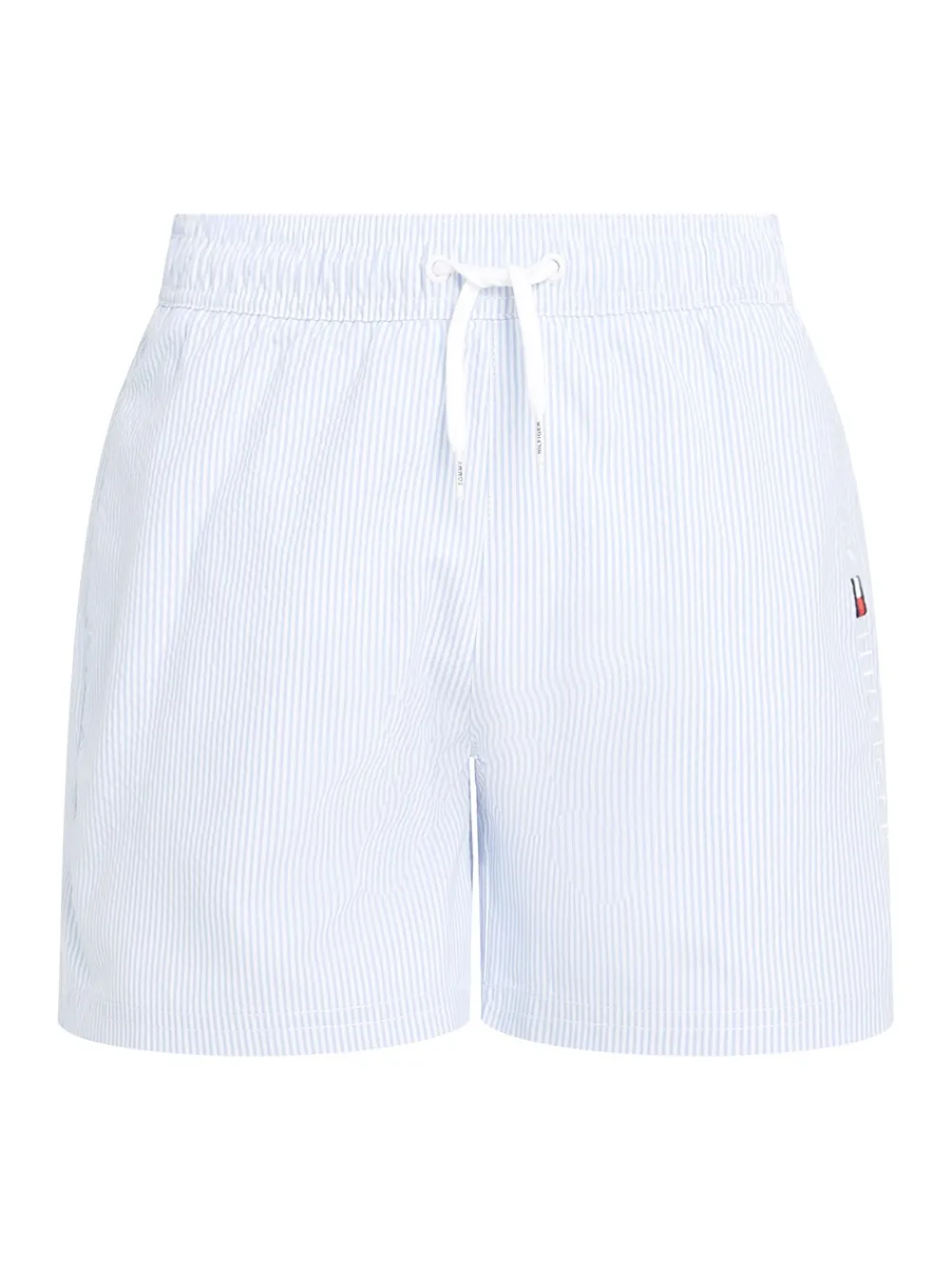 Tommy Hilfiger Medium Drawstring Ithaca Stripe Badeshorts, , 128-140 cm-Børn Badetøj