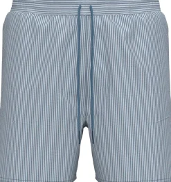 Calvin Klein Medium Drawstring Seersucker Badeshorts, , XXL- Badetøj