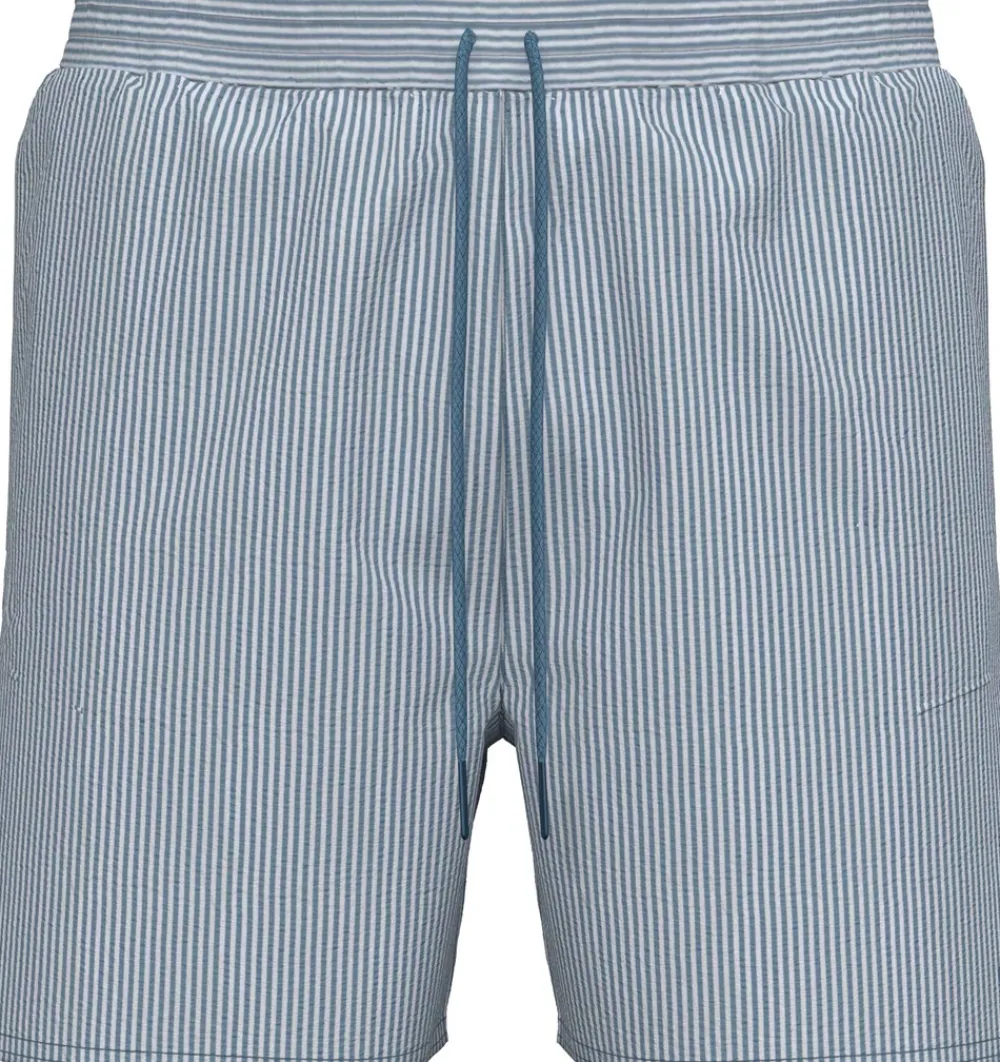 Calvin Klein Medium Drawstring Seersucker Badeshorts, , XXL- Badetøj