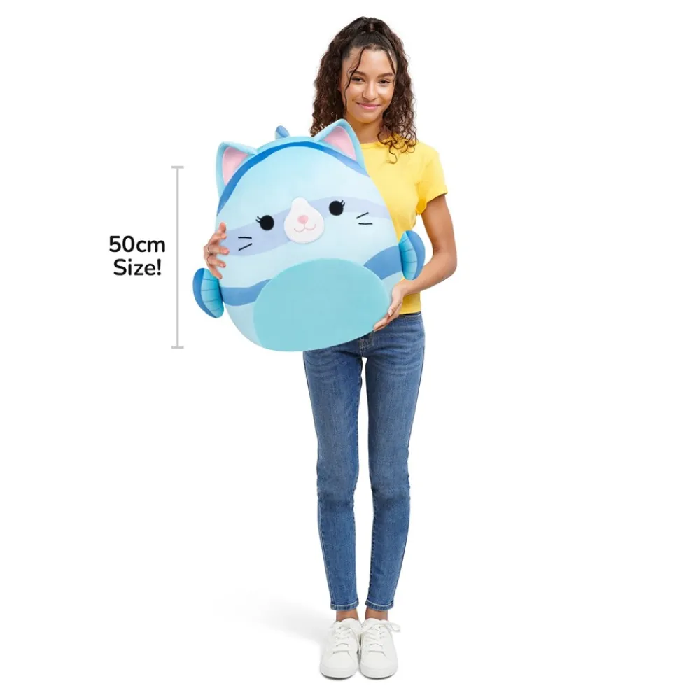 Squishmallows Melinda Kat Fisk Bamse-Børn Bamser & Tøjdyr