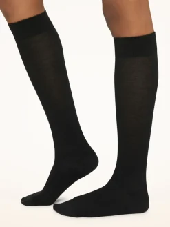 Wolford Merino Knæhøje Strømper, , S-Dame Strømper