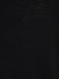 Calvin Klein Merino Polo Pullover, , XL- Strik