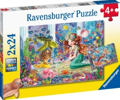 Ravensburger Mermaid Tea Part Puslespil-Børn Spil & Puslespil