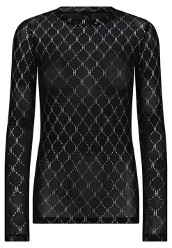 Sale Mesh Bluse, , M Dame Bluser & Skjorter