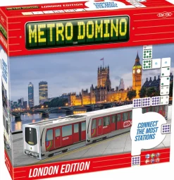 Tactic Metro Domino London Brætspil-Børn Spil & Puslespil
