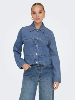 Best Mica Pocket Denimjakke, , M Dame Jakker & Frakker