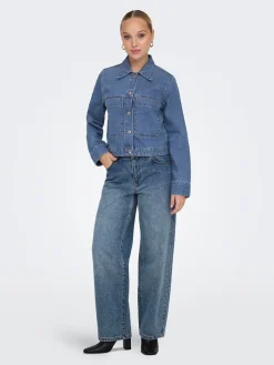Best Mica Pocket Denimjakke, , M Dame Jakker & Frakker