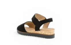 Gabor Microvelour Sandaler, , 41-Dame Sandaler