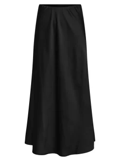 ONLY Mika Satin Nederdel, , M-Dame Nederdele