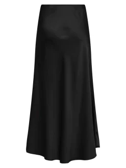 ONLY Mika Satin Nederdel, , M-Dame Nederdele
