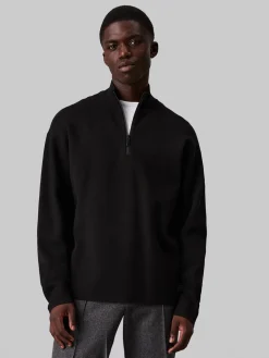 Best Milano Stitch Q-Zip Striktrøje, , XL Strik
