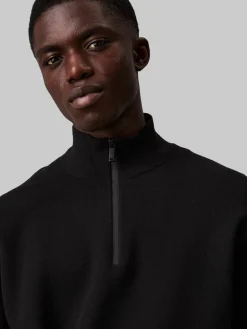 Best Milano Stitch Q-Zip Striktrøje, , XL Strik